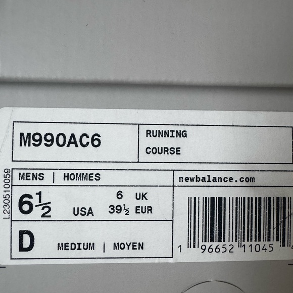 NIB New Balance x Action Bronson Baklava Lapis Lazuli 990v6 Made in USA - Picture 5 of 10